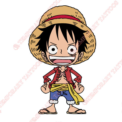 One Piece Customize Temporary Tattoos Stickers NO.615